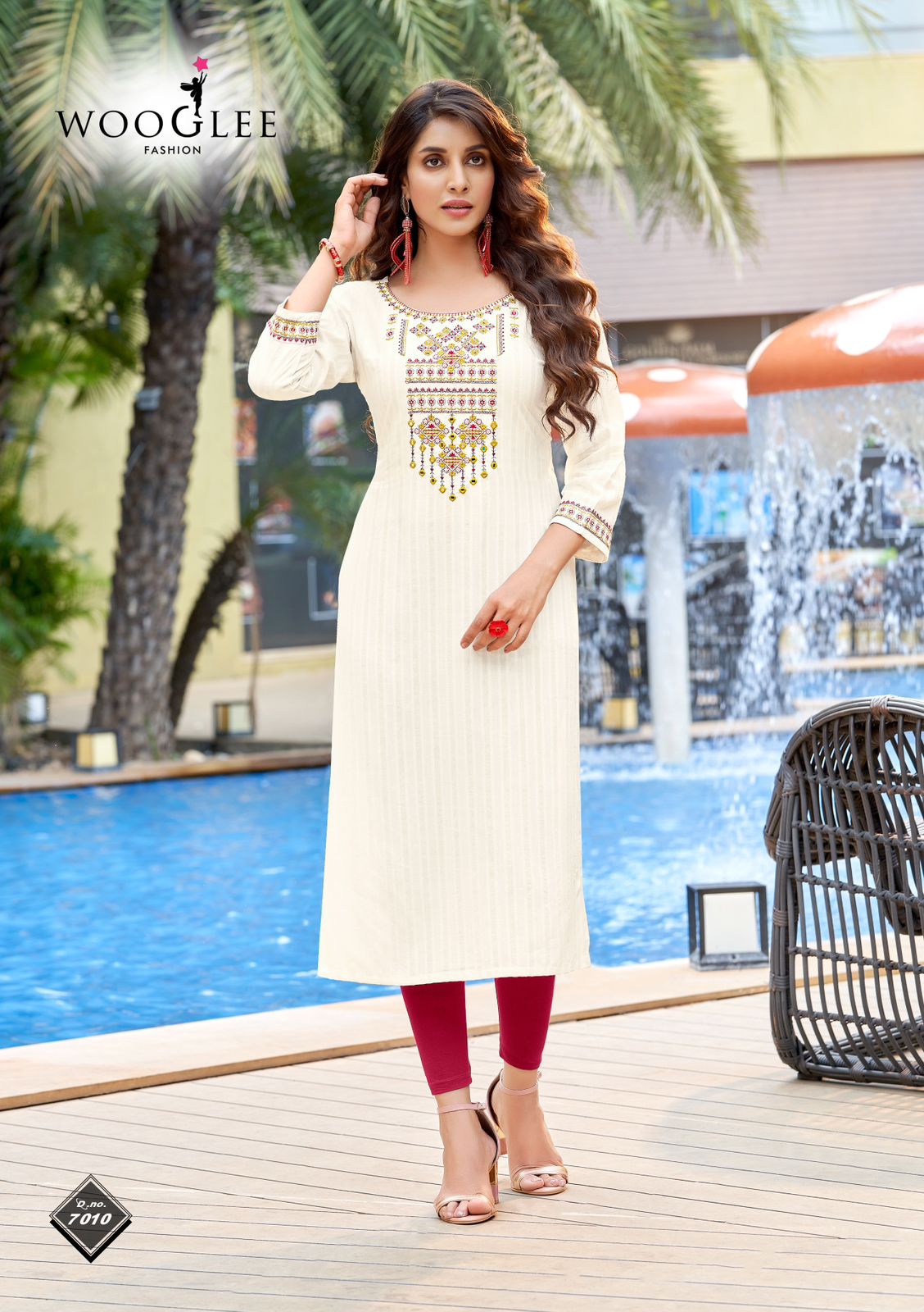 Wooglee 4Ever 3 Fancy Wear Wholesale Designer Kurti Catalog
